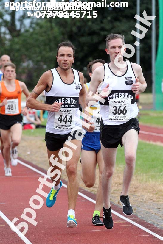 Graded 3000 metres, North East Grand Prix, Monkton, Jarrow. Photo: David T. Hewitson/Sports for All Pics